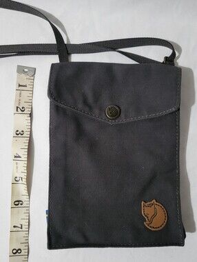 Fjallraven G-1000 Pocket Bag Arctic Fox Adjustable Strap Travel Passport Bag